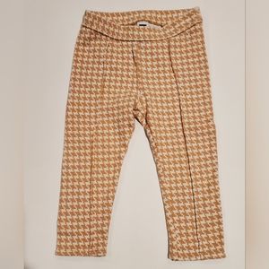 Janie and Jack Carriage House Houndstooth Knit Pant Girls Size 18-24M